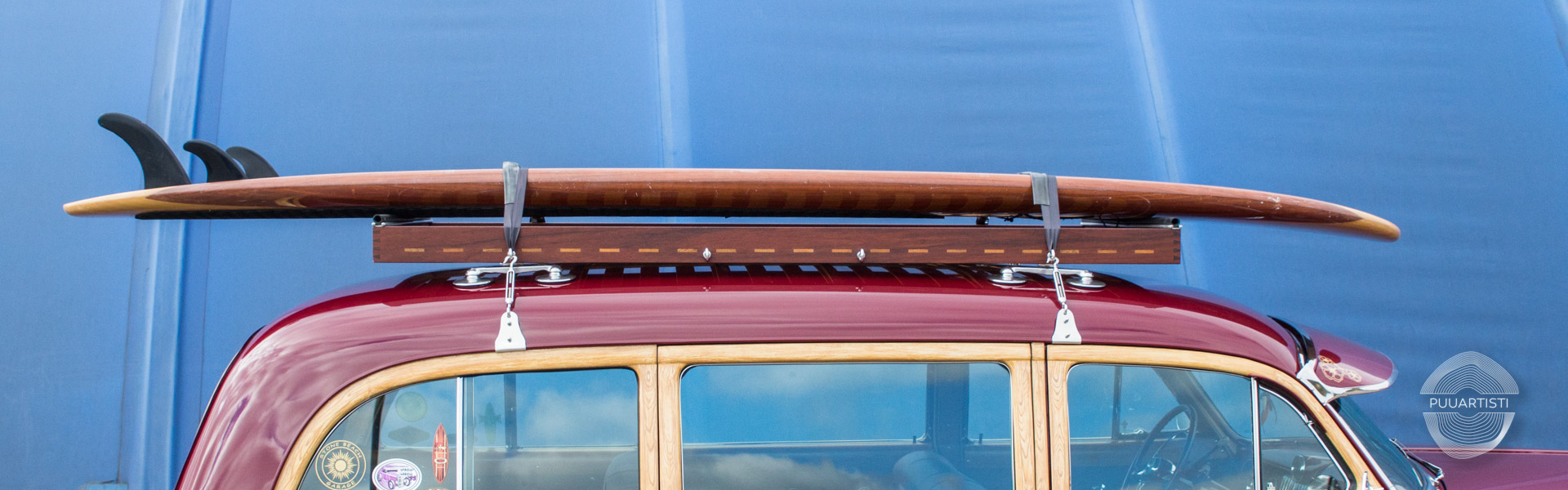 Vintage Car Roof Rack - Puuartisti